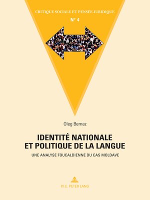 cover image of Identité nationale et politique de la langue